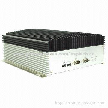 Fanless Industrial Computer, Intel Core i7/i5/i3CPU, 2LAN/DVI/HDMI, 2GB DDR3/320GB HDD, 12V DC-in